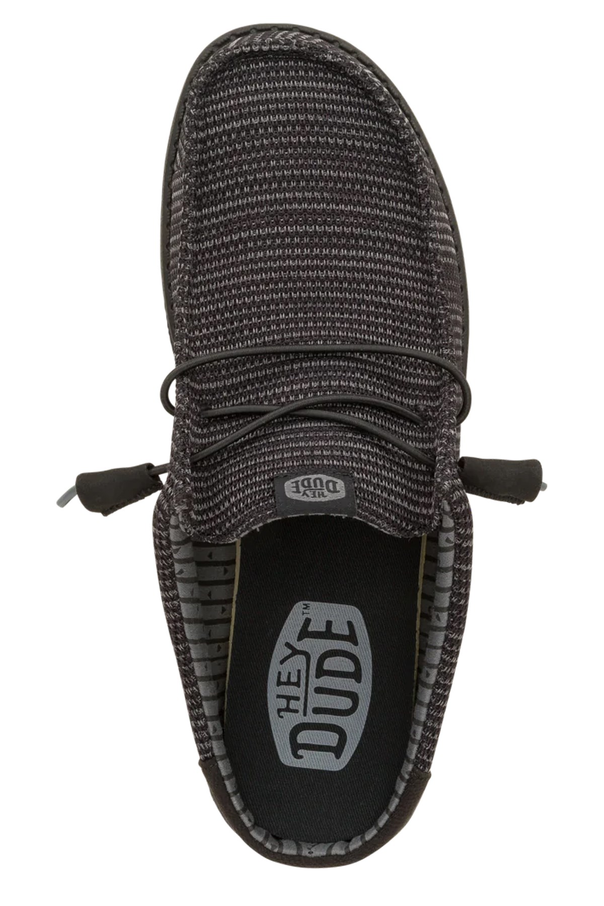 Hey Dude Wally Slip Stretch Sox Erkek Ayakkabı Siyah