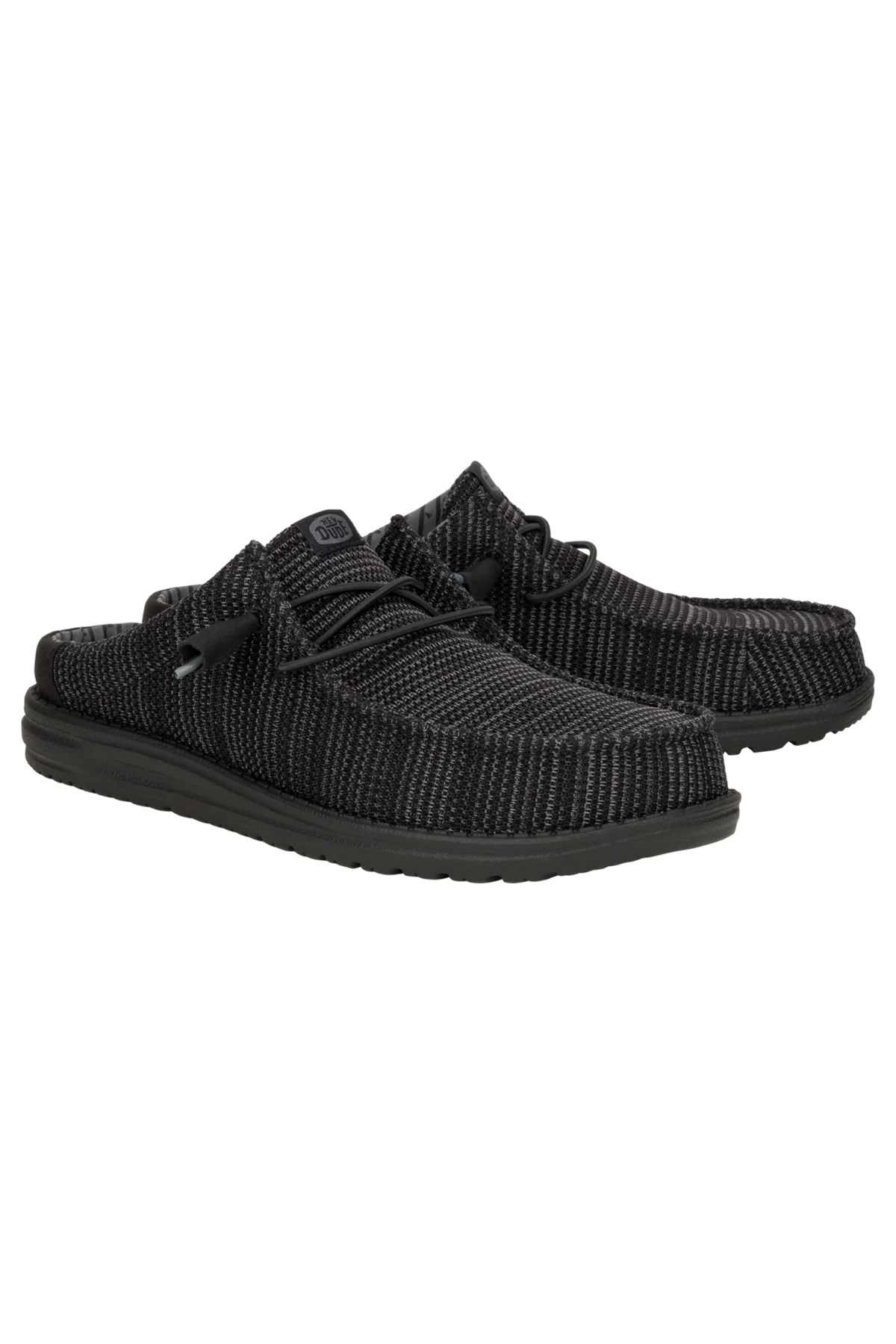 Hey Dude Wally Slip Stretch Sox Erkek Ayakkabı Siyah