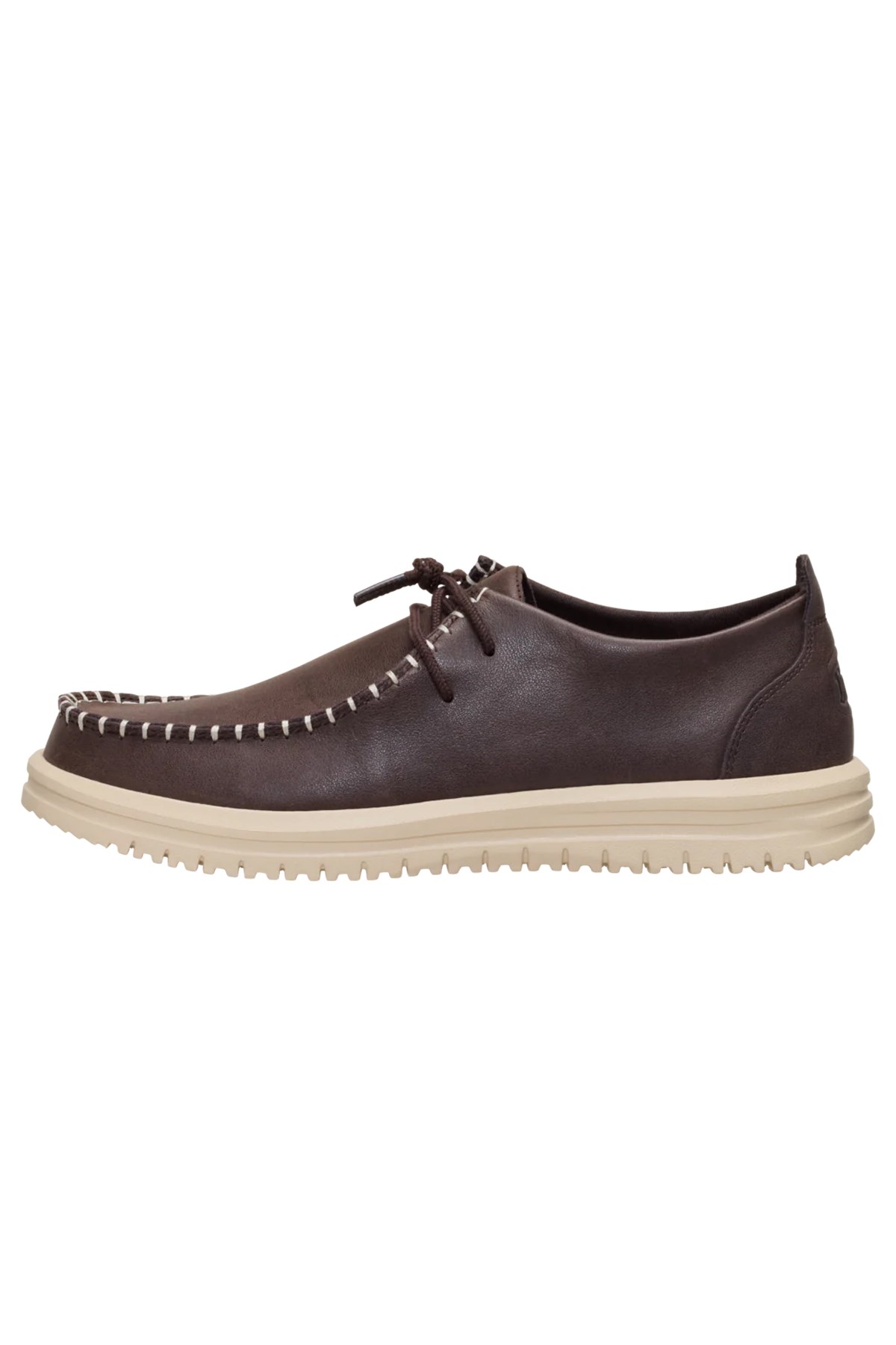 Hey Dude Wally NXT Moc Leather Erkek Ayakkabı 44352-2IX Kahverengi