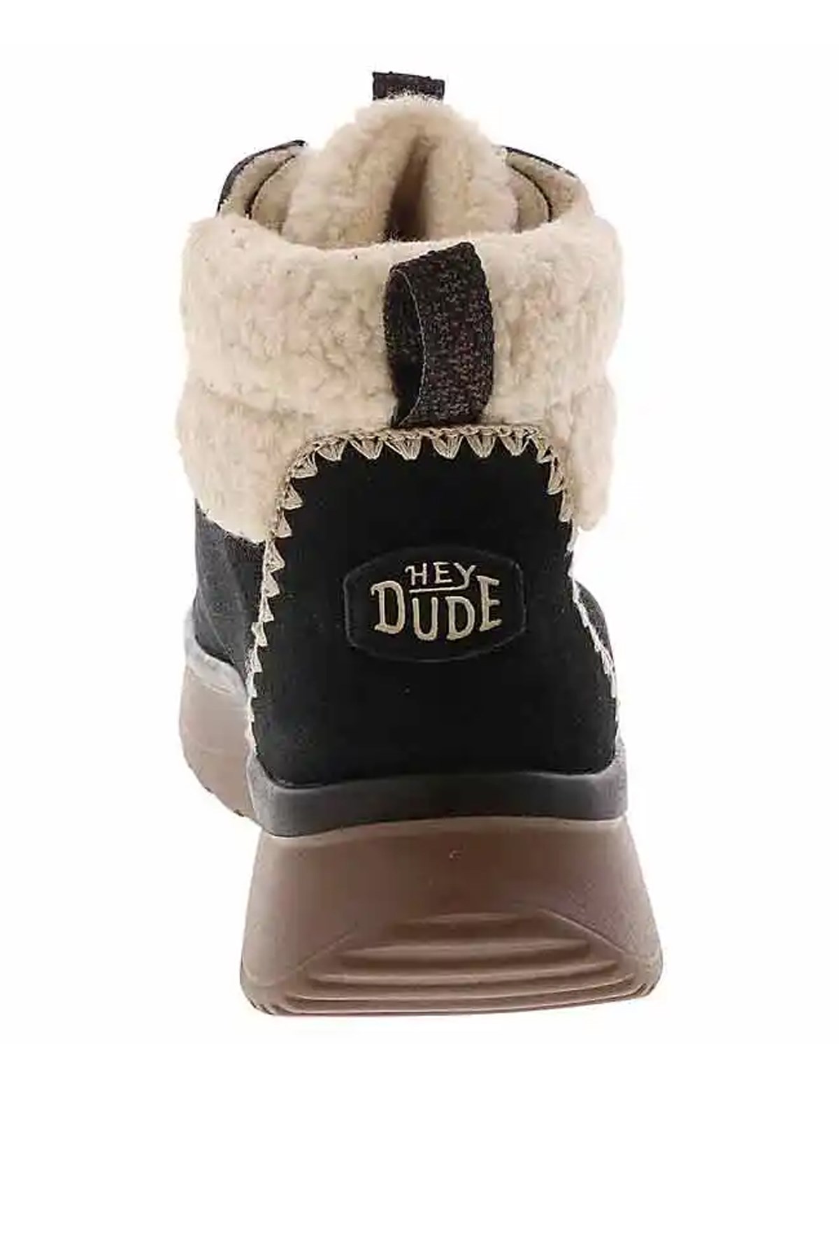 Hey Dude Wendy Peak Apres Suede Kadın Bot 44367-00W Siyah