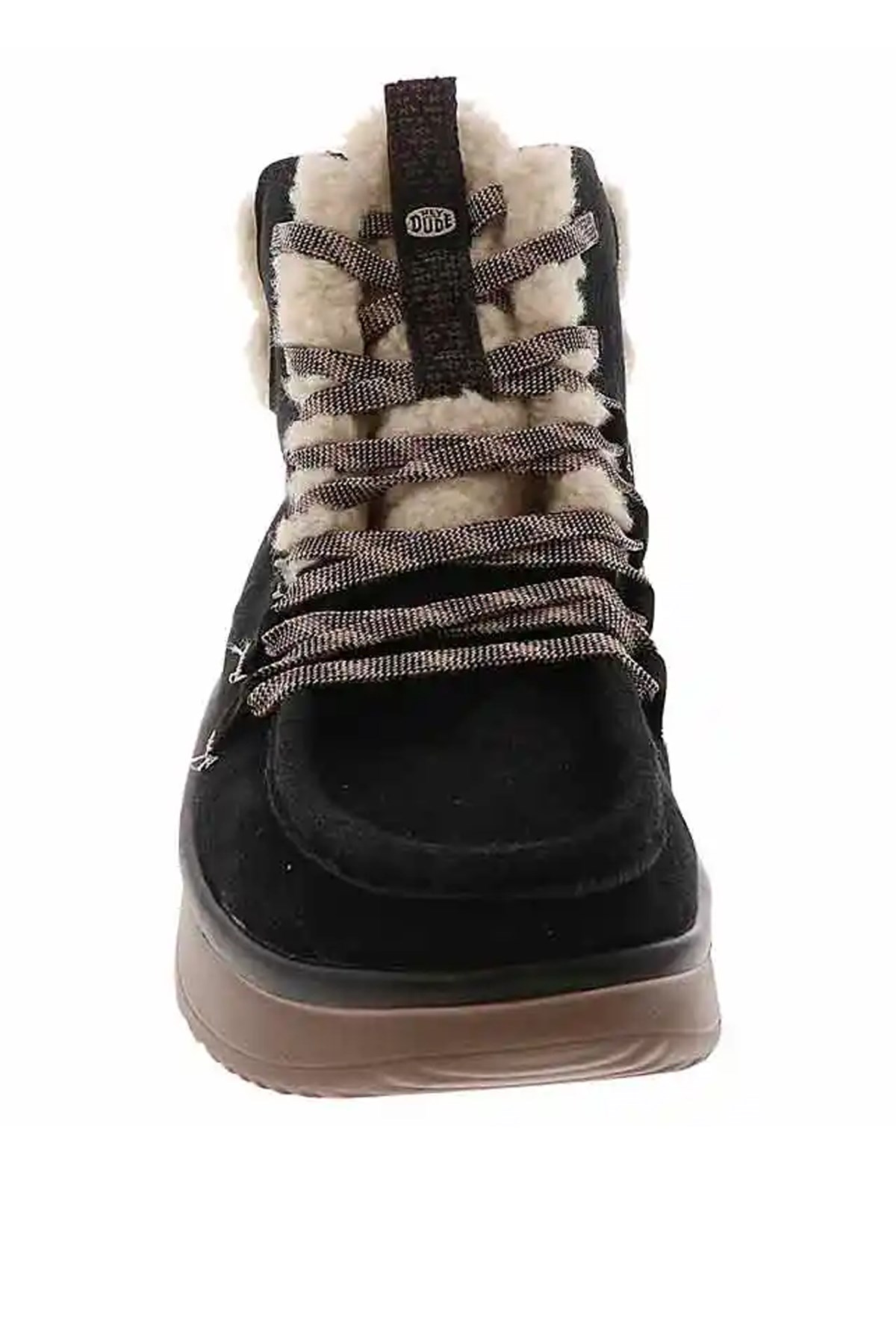 Hey Dude Wendy Peak Apres Suede Kadın Bot 44367-00W Siyah