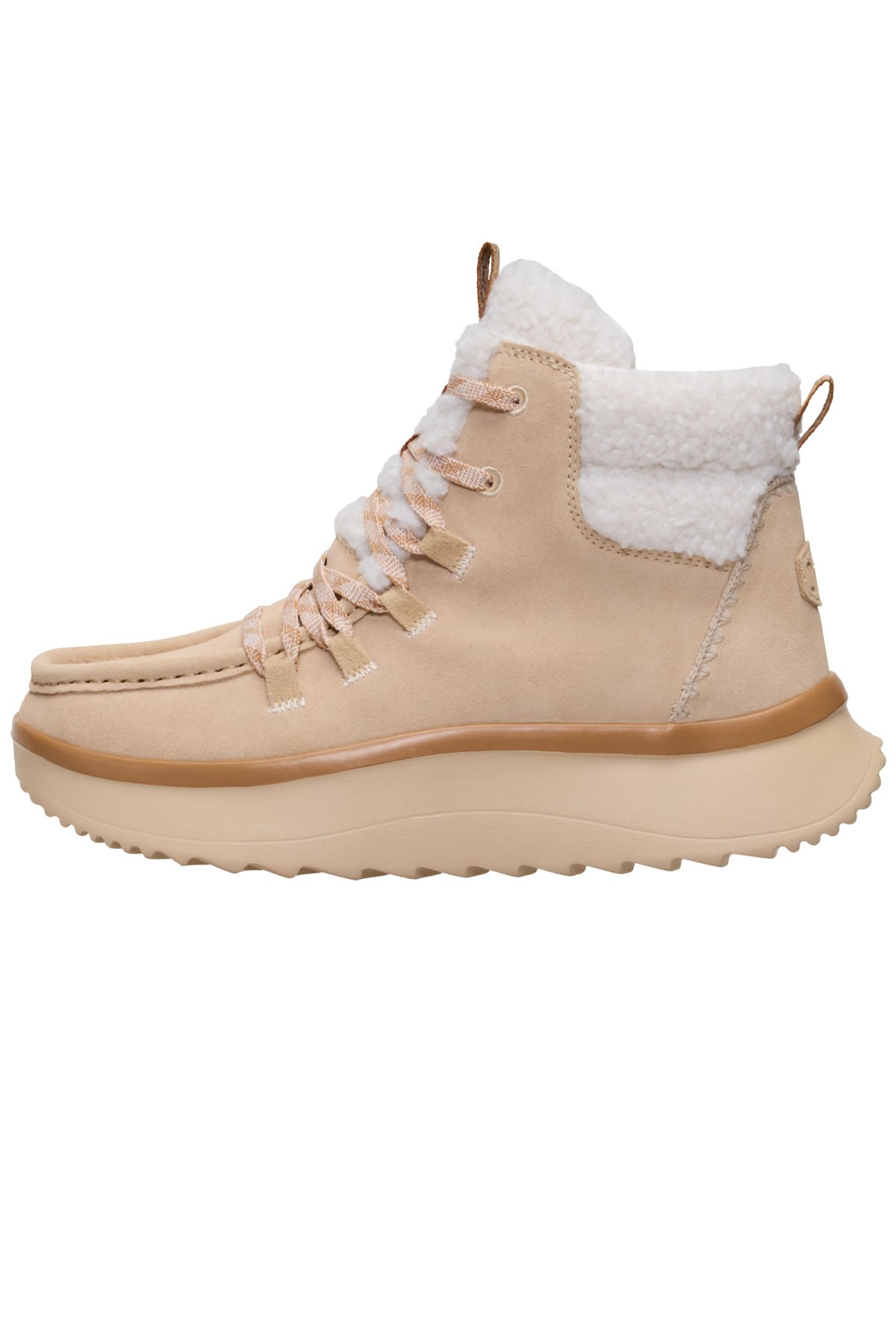 Hey Dude Wendy Peak Apres Suede Kadın Bot 44367-265 Bej