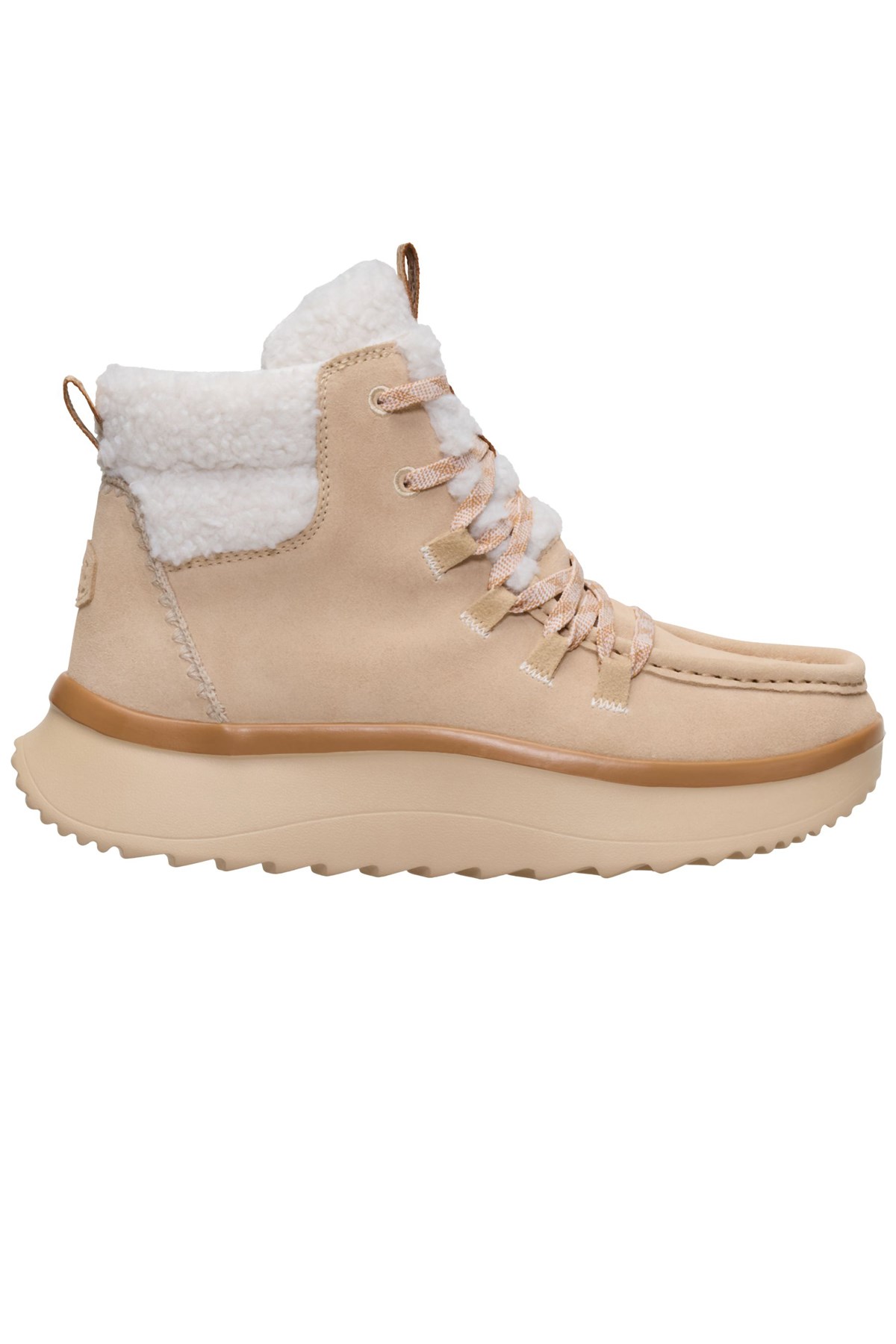 Hey Dude Wendy Peak Apres Suede Kadın Bot 44367-265 Bej
