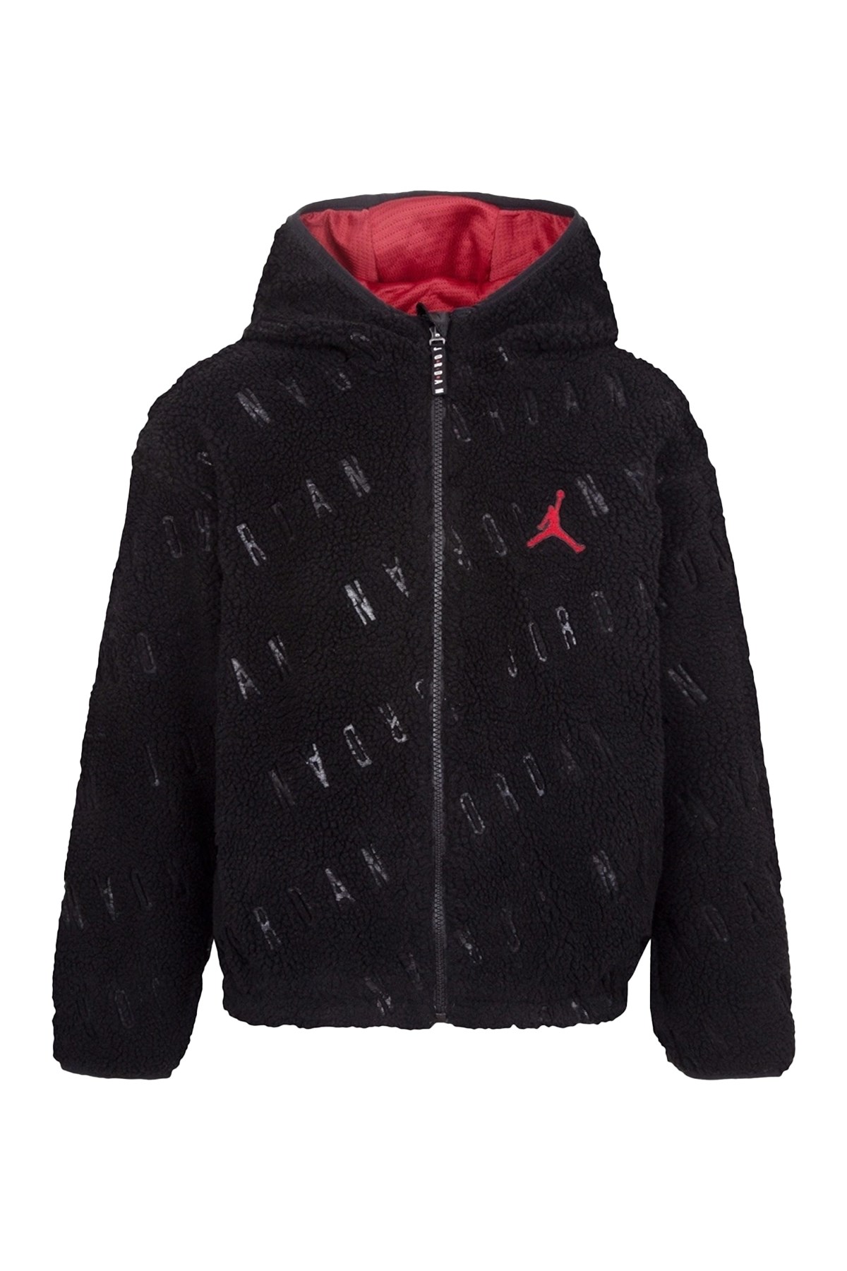 Nike Jdg Jacquard Çocuk Polar Mont 45C435-023 Siyah