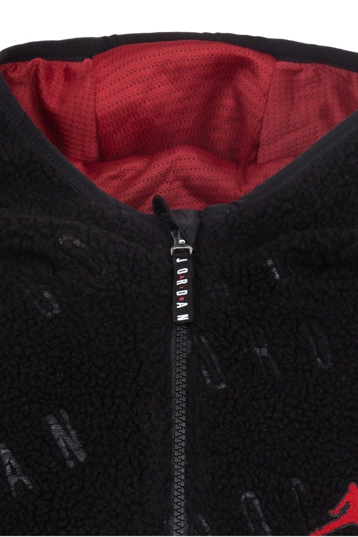 Nike Jdg Jacquard Çocuk Polar Mont 45C435-023 Siyah