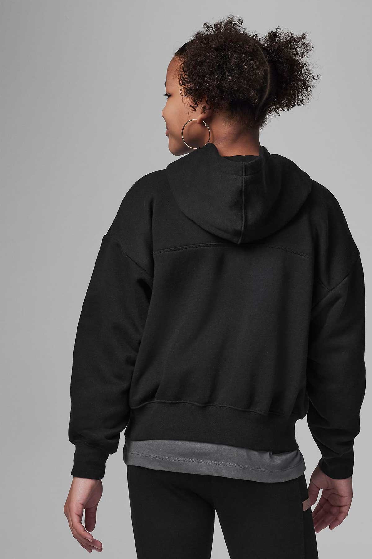 Nike Jdg Wj Psgie 23 Çocuk Kapüşonlu Sweatshirt 45C566-023 Siyah