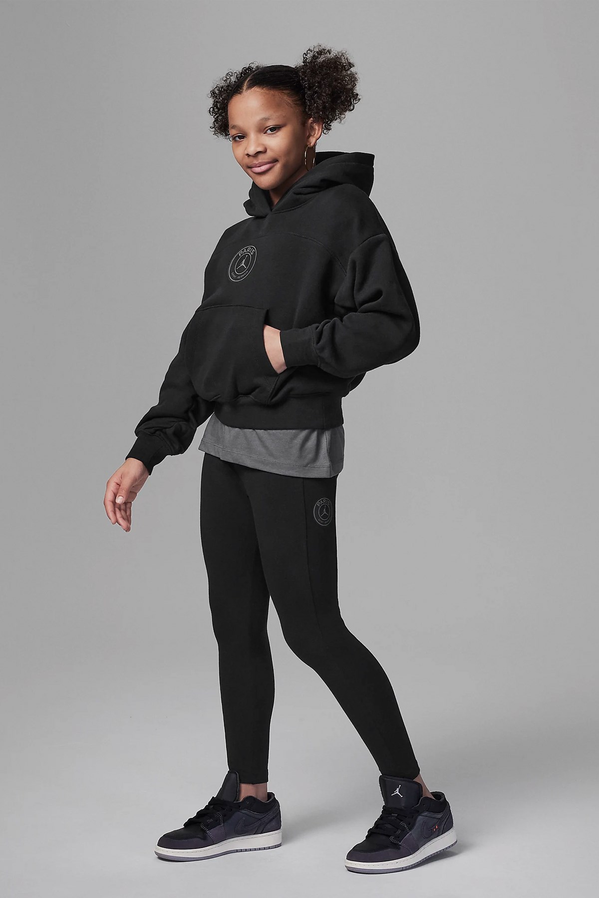 Nike Jdg Wj Psg Çocuk Tayt 45C567-023 Siyah