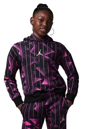Nike Jdg Essentials Çocuk Kapüşonlu Sweatshirt 45C593-023 Siyah