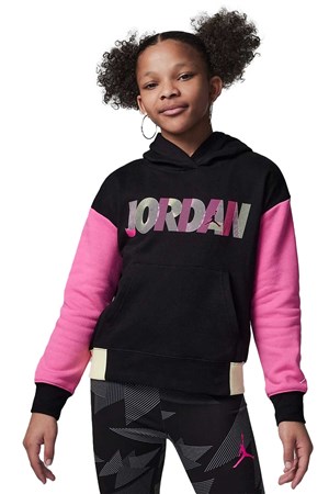 Nike Jdg Girls Fundamential Çocuk Sweatshirt 45C595-023 Siyah