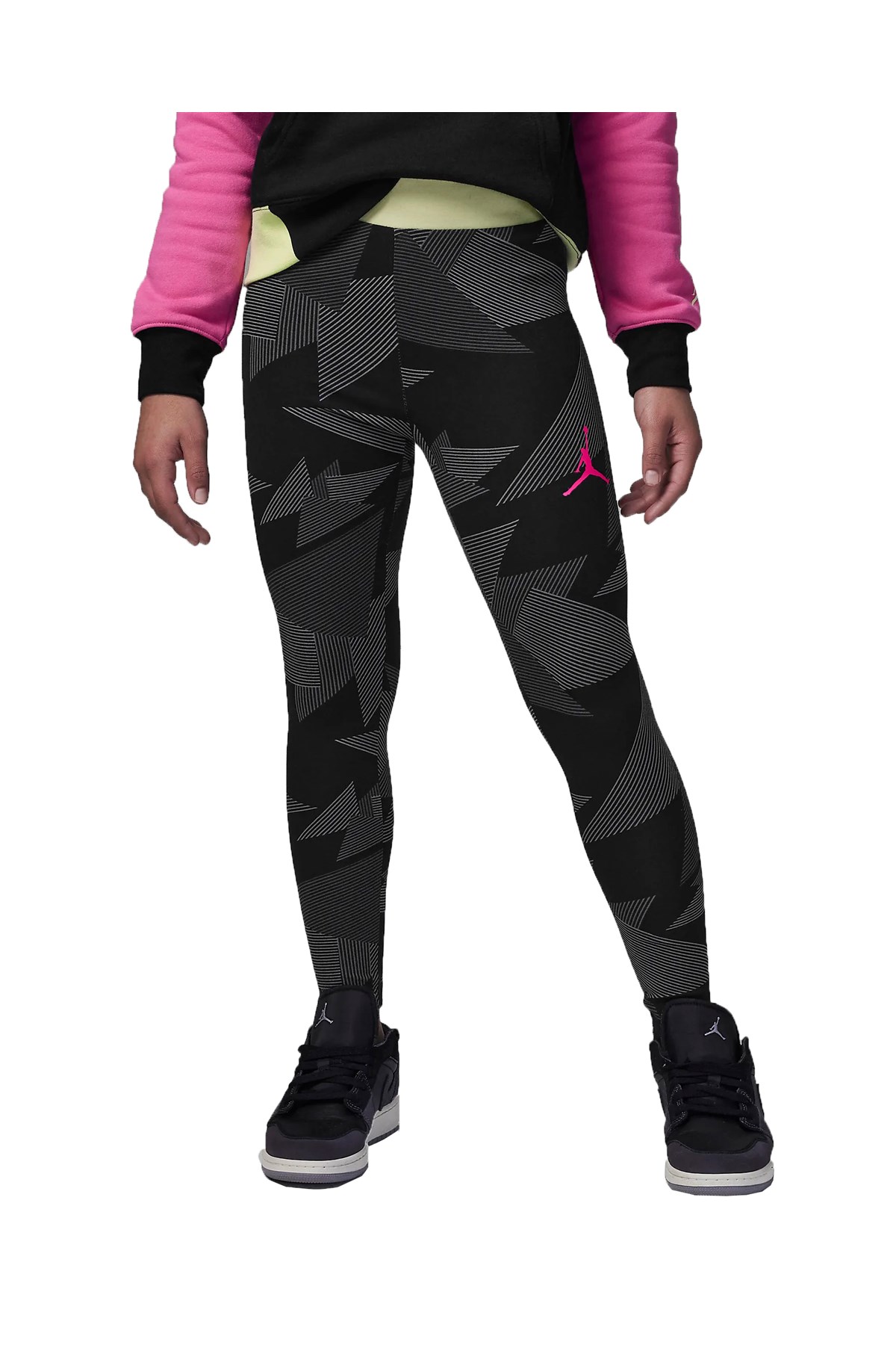 Nike Jdg Girls Fundamental Çocuk Tayt 45C596-023 Siyah