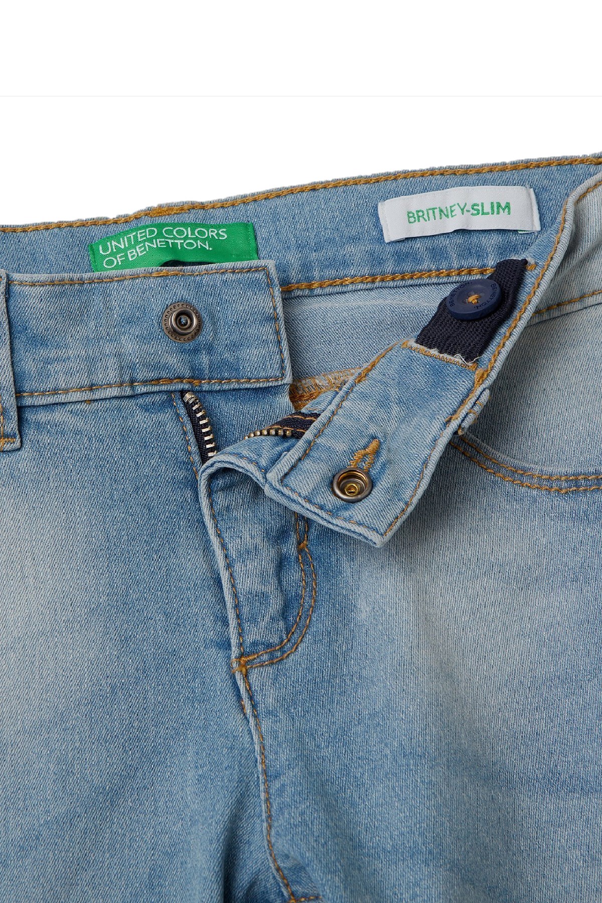 Benetton Çocuk Pantolon 4DURCE00L Mavi