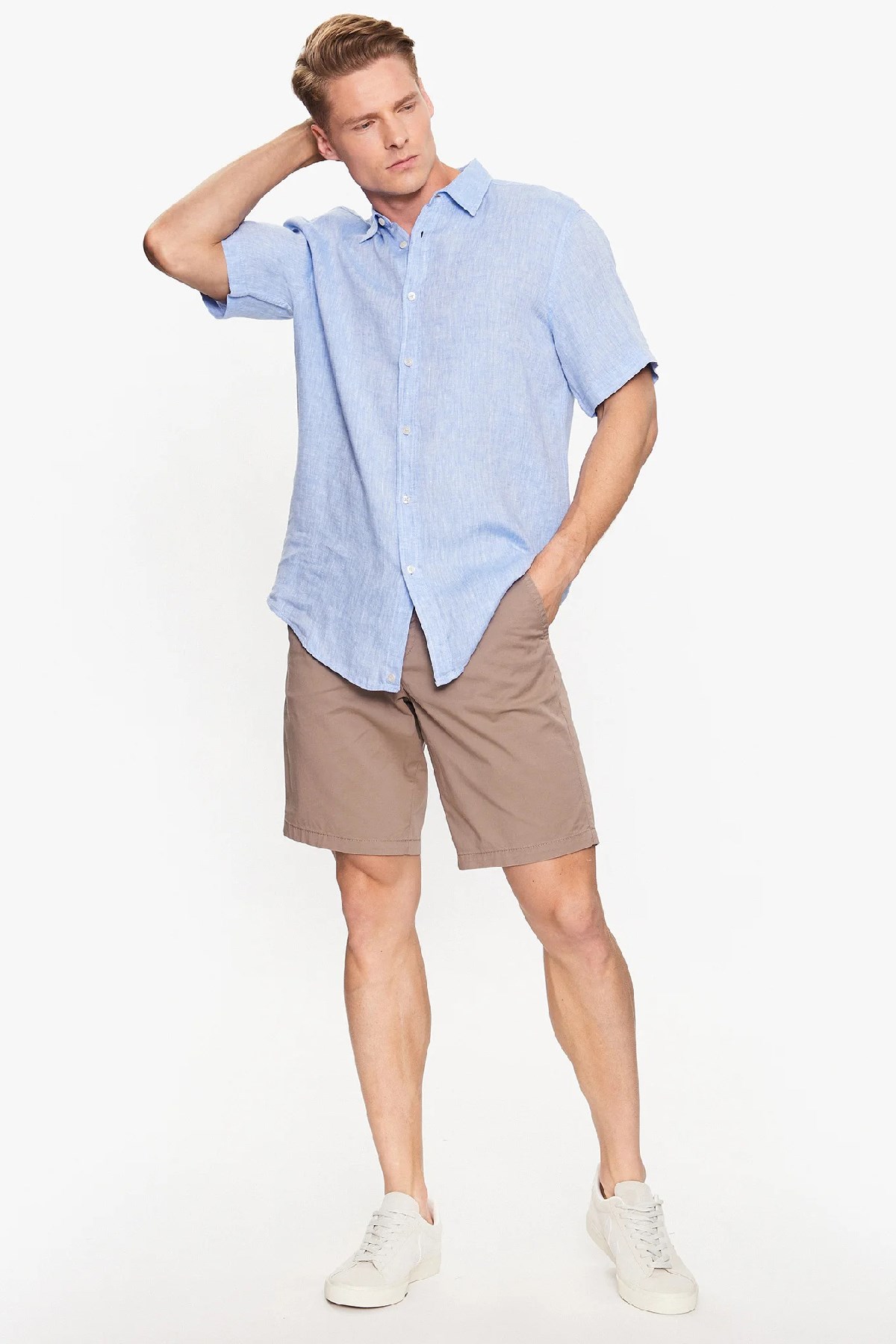 Benetton Erkek Şort 4UN459548 Kahverengi