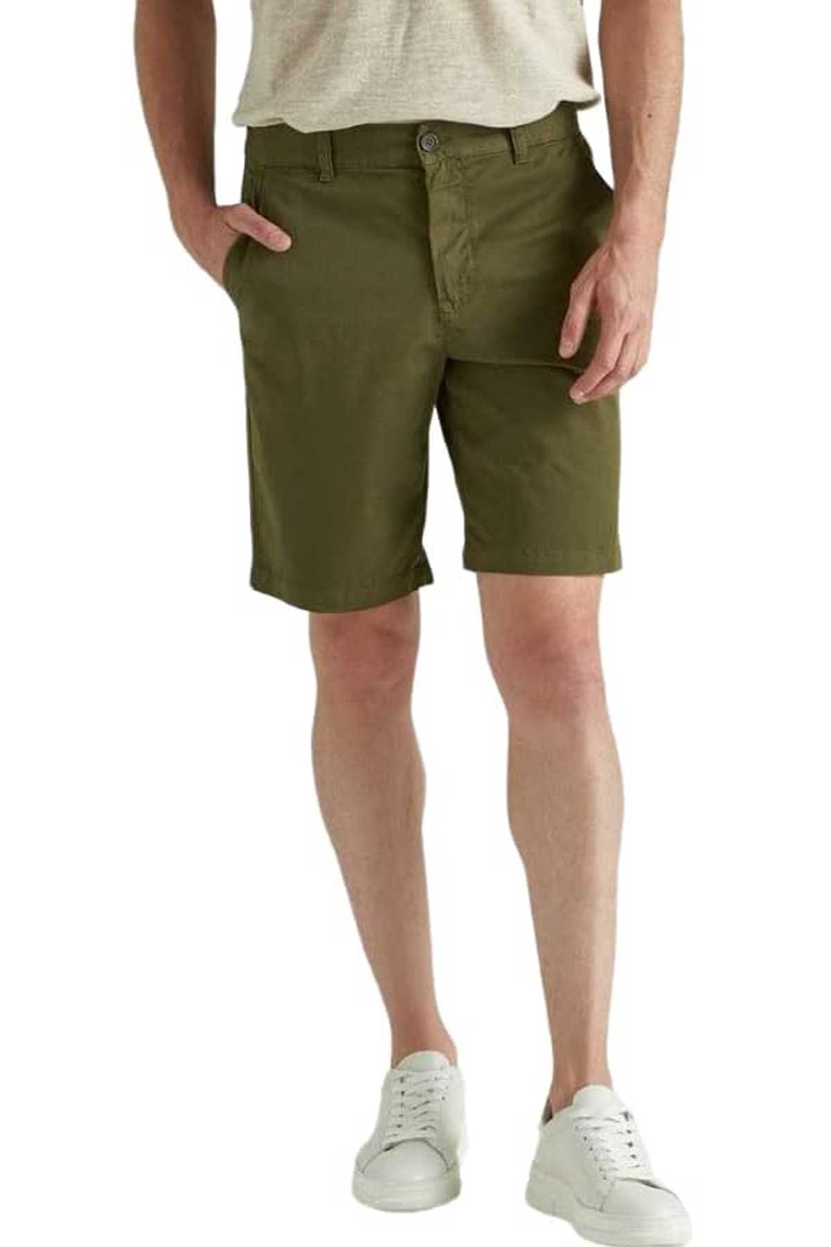 Benetton Erkek Şort 4UN459548 Yeşil
