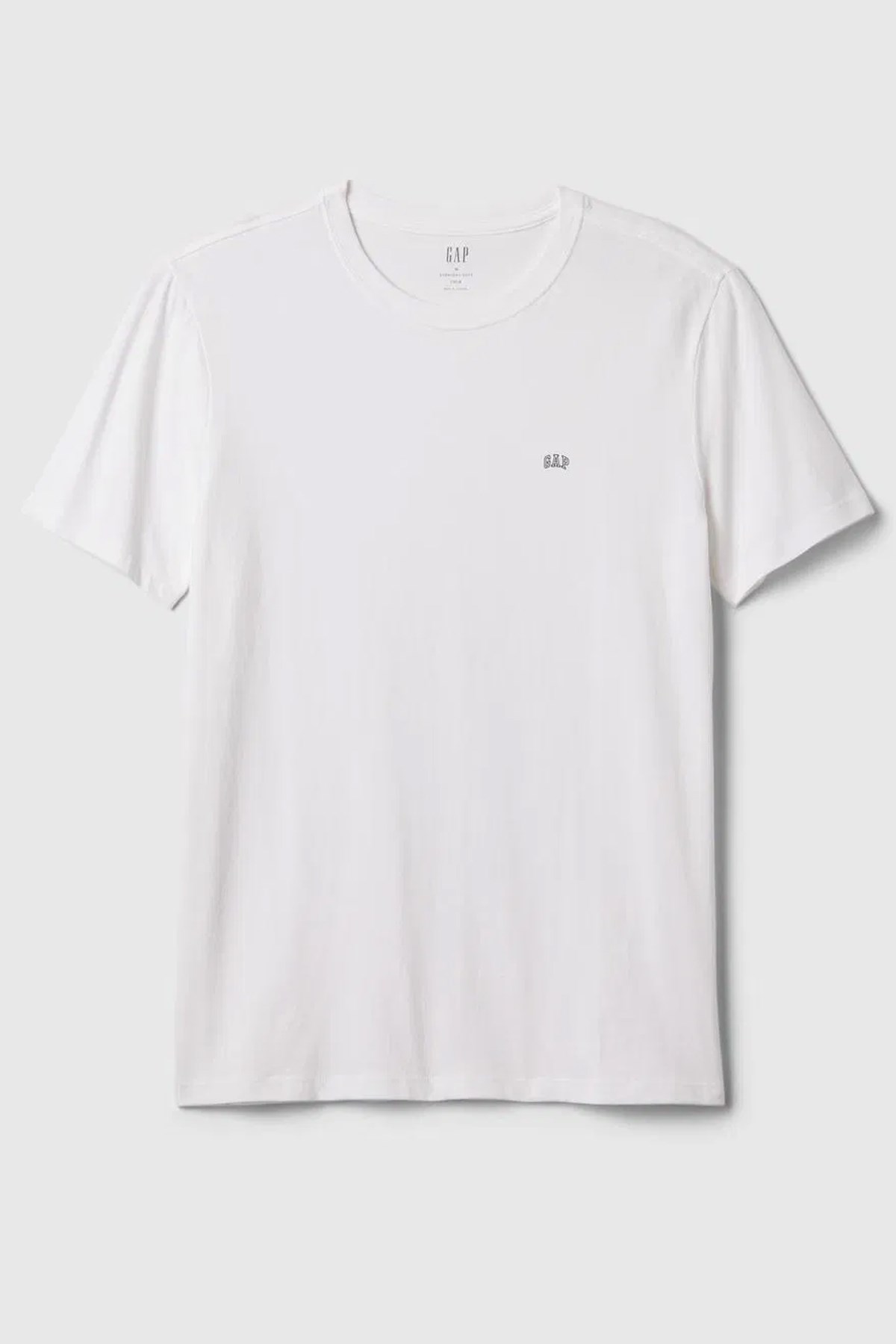 Gap V-Frch Everyday Soft Erkek Tişört Beyaz