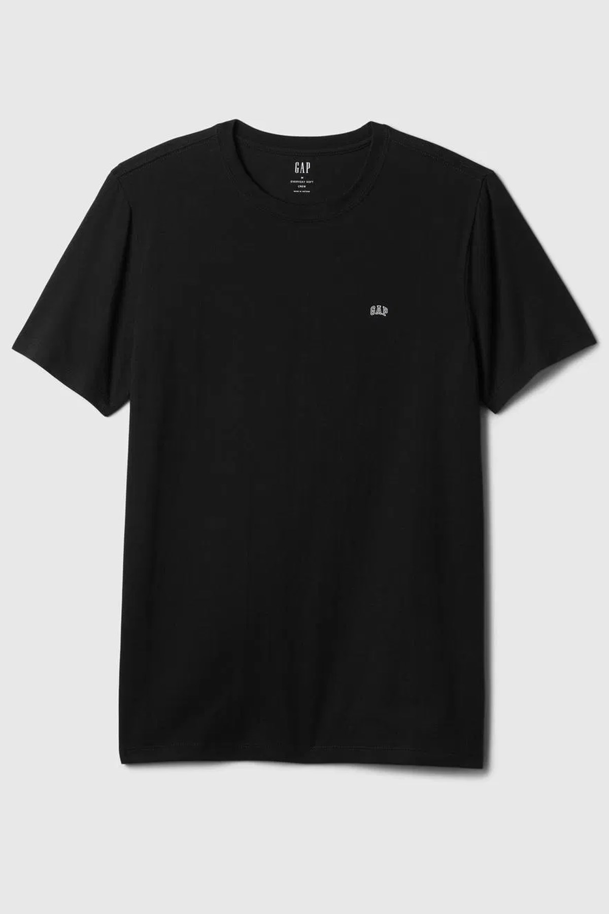 Gap V-Frch Everyday Soft Erkek Tişört Siyah