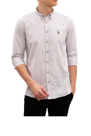 U.S. Polo Assn. Erkek Dokuma Gomlek 980673 50218882-VR001
