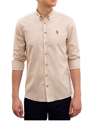 U.S. Polo Assn. Erkek Dokuma Gomlek 980673 50218882-VR085