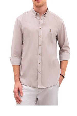 U.S. Polo ASSN. Erkek Dokuma Gömlek 980895 50218898-VR024