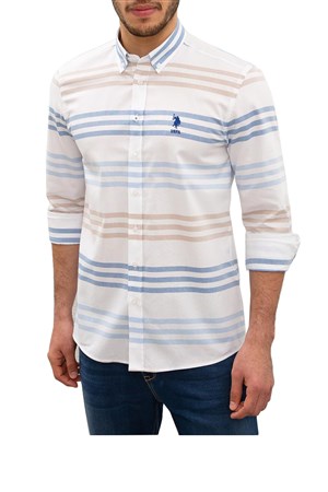 U.S. Polo Assn. Uzun Kol Erkek Gömlek 50219545-VR036