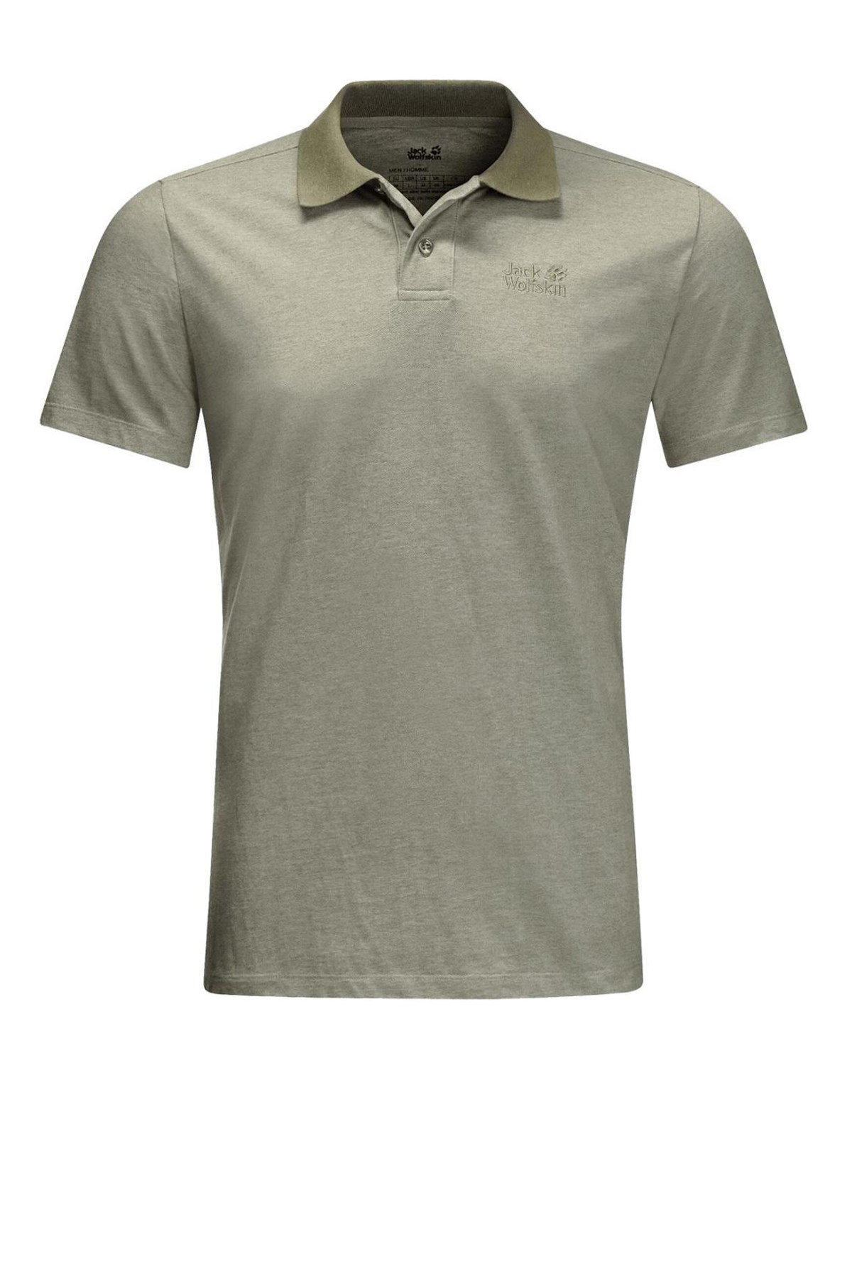 Jack Wolfskin Pokut Erkek Polo Tişört 5022181 Haki
