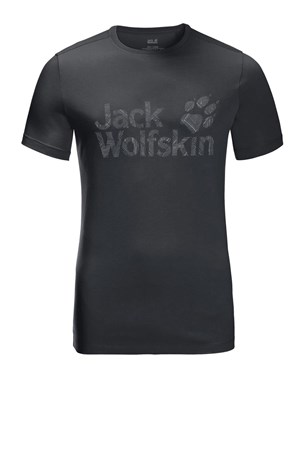 Jack Wolfskin Wolf Logo Erkek Tişört 5022191-6350