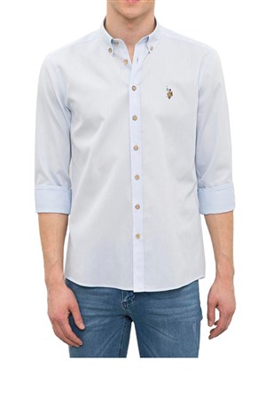 U.S. Polo Assn. Erkek Dokuma Gomlek 1086107 50225382-VR003