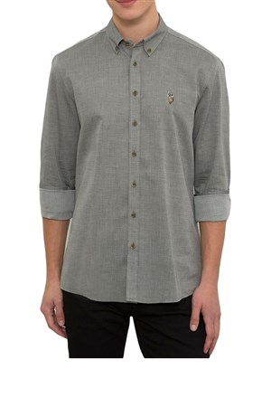 U.S. Polo Assn. Erkek Dokuma Gomlek 1086107 50225382-VR079