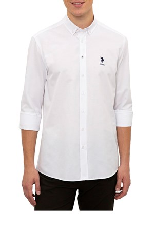 U.S. Polo Assn. Erkek Dokuma Gömlek 1102439 50226631-VR013