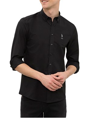 U.S. Polo Assn. Erkek Dokuma Gomlek 1102439 50226631-VR046