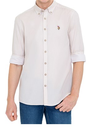 U.S. Polo Assn. Erkek Dokuma Gomlek 1222047 50234992-VR085