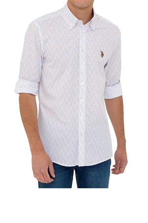 U.S. Polo Assn. Uzun Kol Erkek Gömlek 50235274-VR013