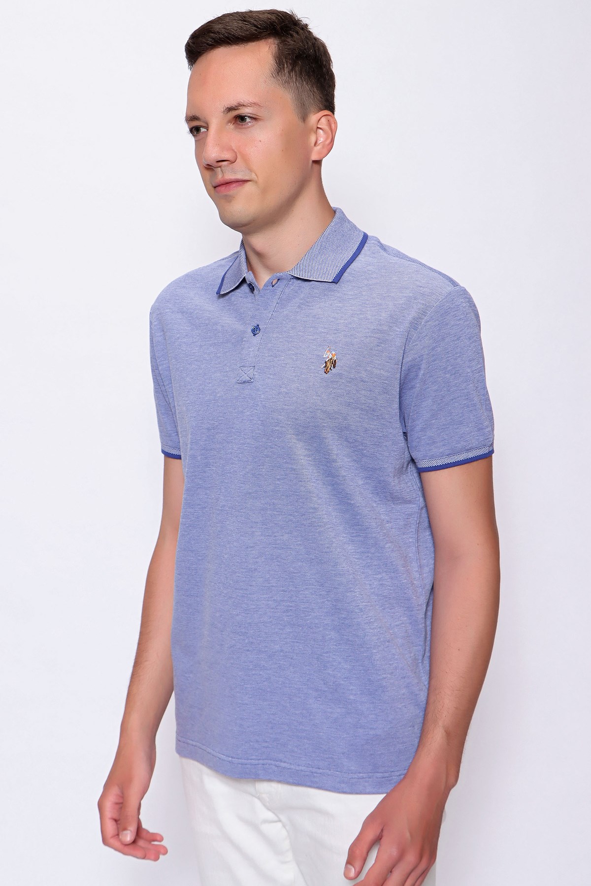 Us. Polo Assn. Erkek Tişört 50245072 İndigo