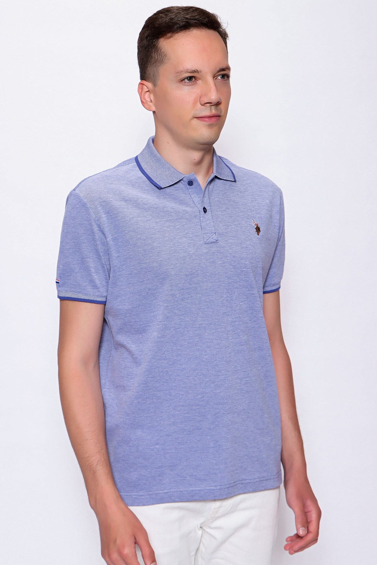 Us. Polo Assn. Erkek Tişört 50245072 İndigo