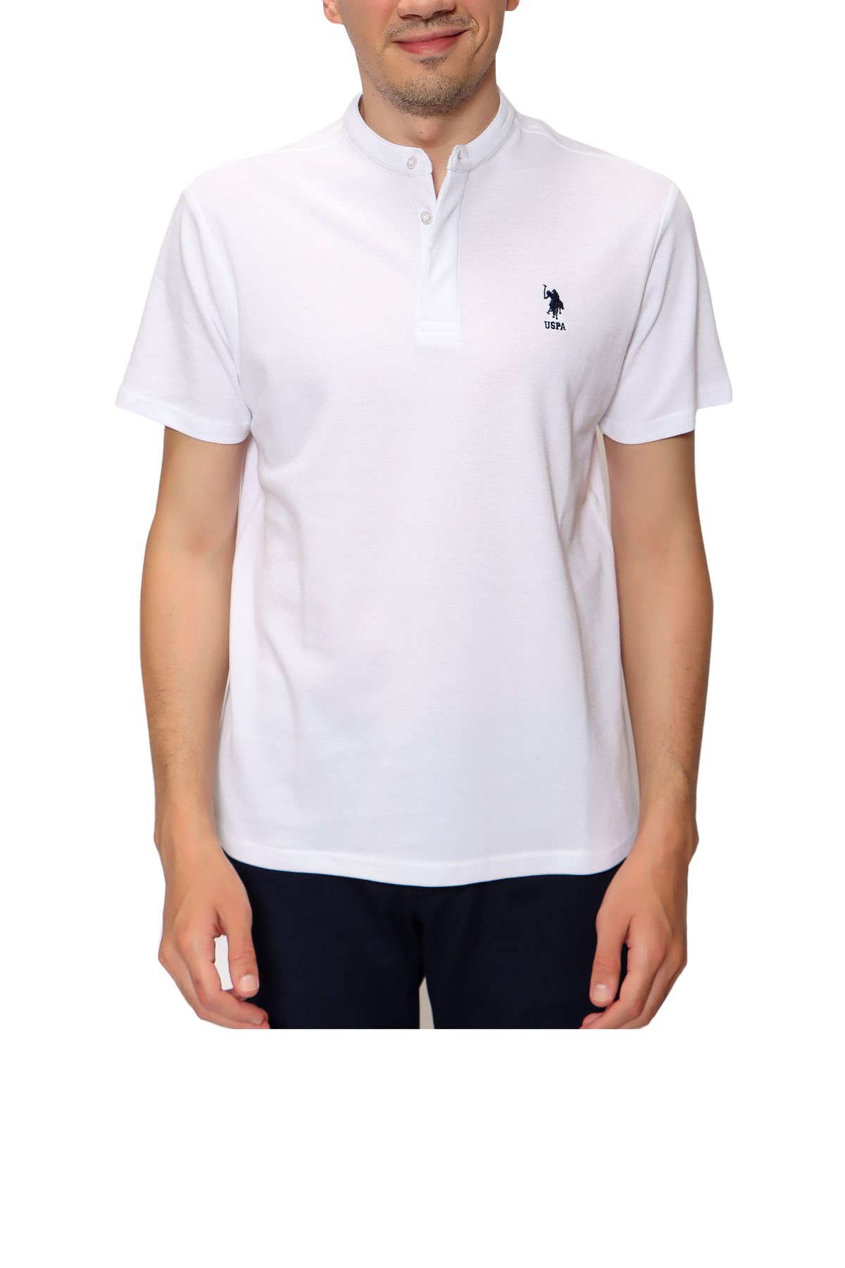 Us. Polo Assn. Erkek Tişört 50246102 Beyaz