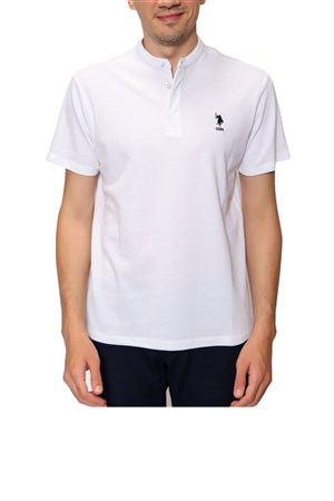 Us. Polo Assn. Erkek Tişört 50246102 Beyaz