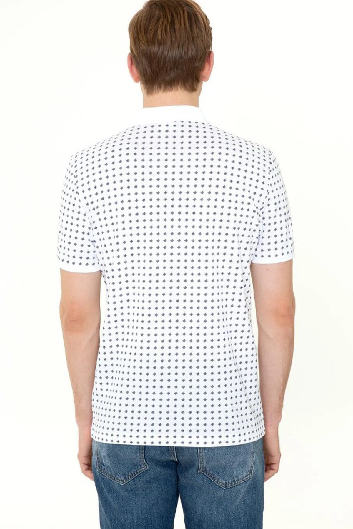 Us. Polo Assn. Erkek Tişört 50246105 Beyaz