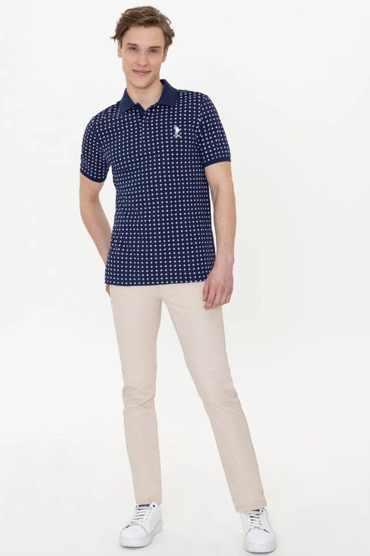 Us. Polo Assn. Erkek Tişört 50246105 Lacivert