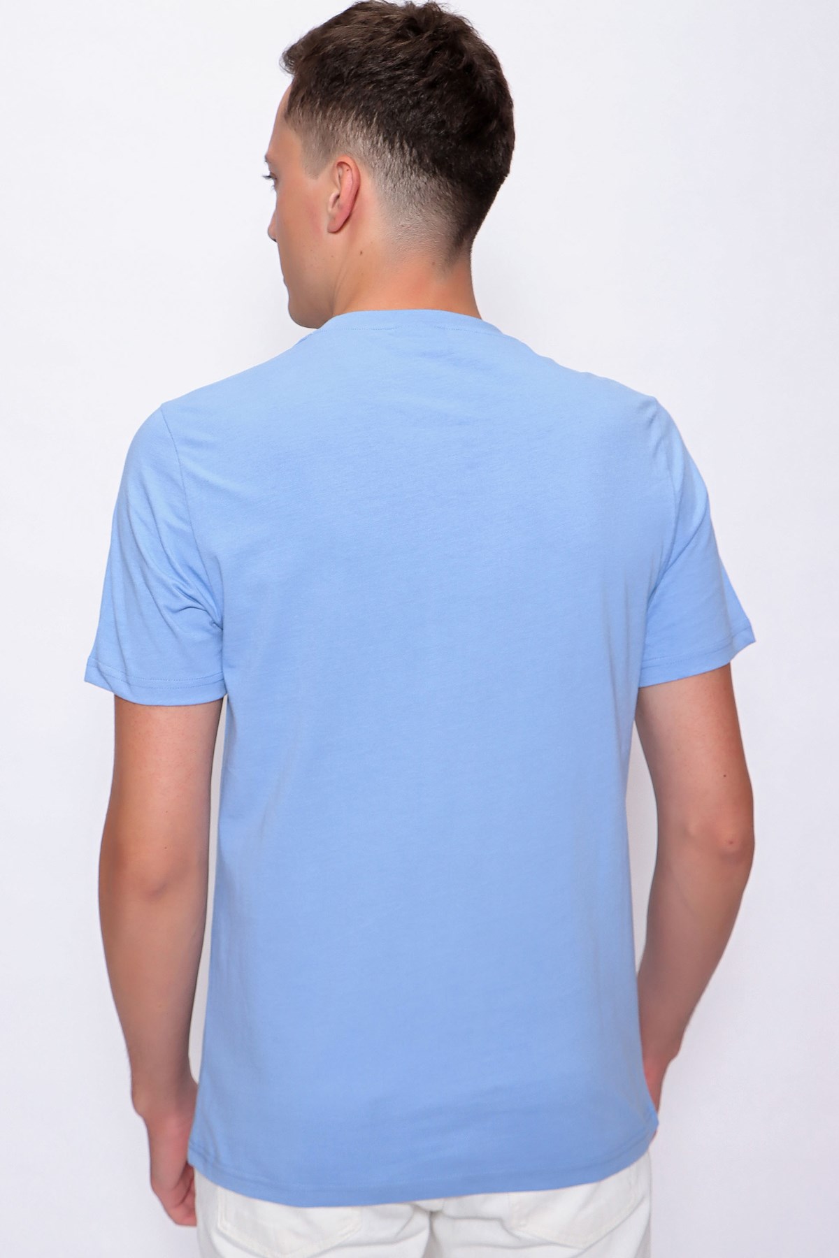 Us. Polo Assn. Erkek Tişört 50246119 Mavi