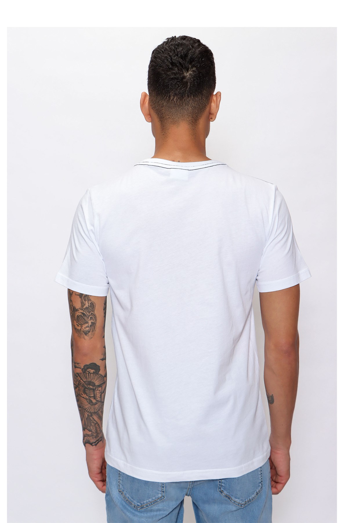 Us. Polo Assn. Erkek Tişört 50246120 Beyaz