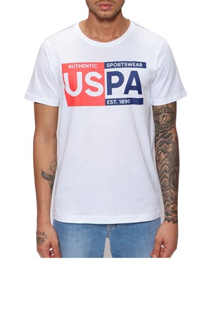 Us. Polo Assn. Erkek Tişört 50246120 Beyaz