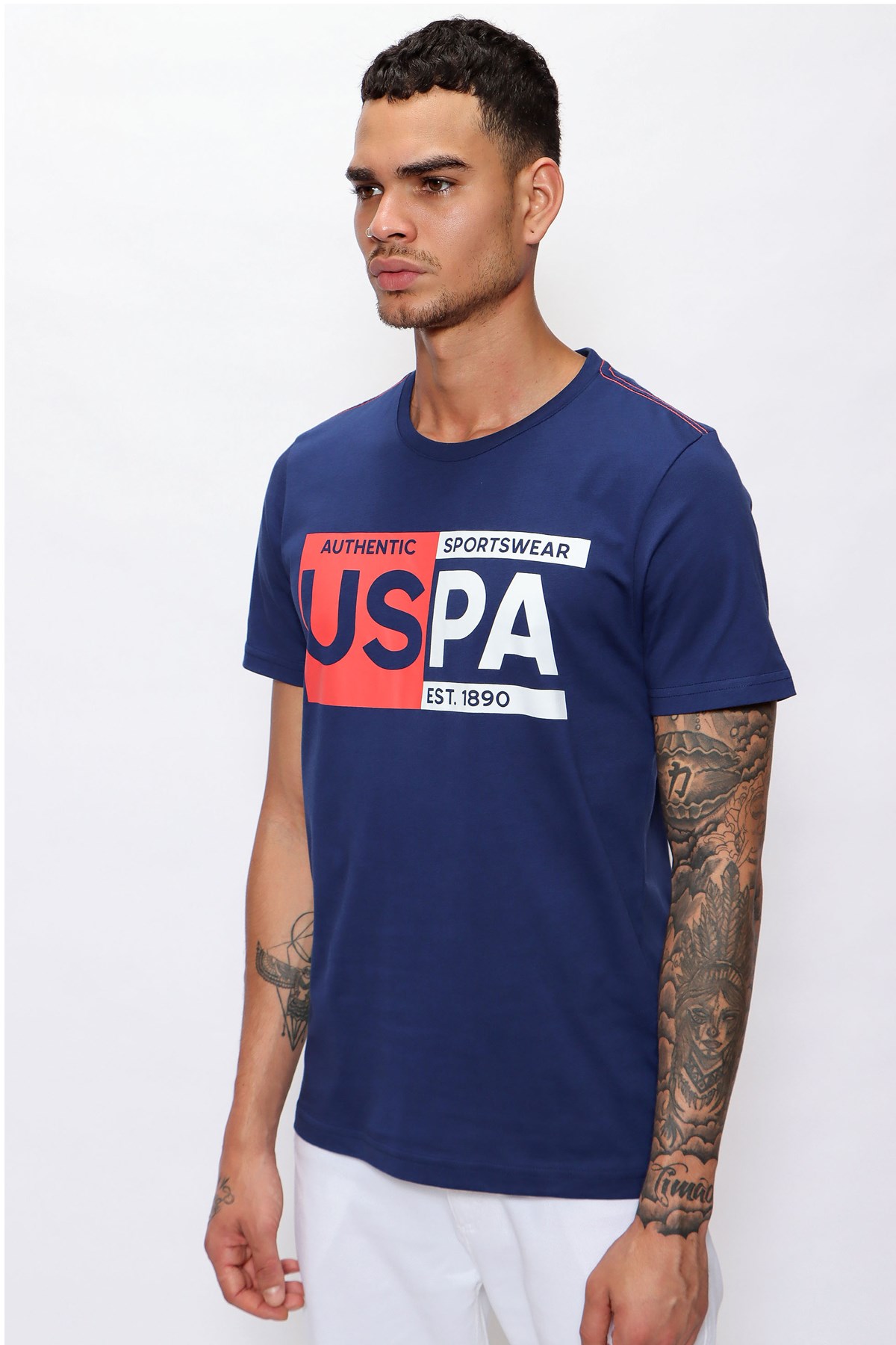 Us. Polo Assn. Erkek Tişört 50246120 Lacivert