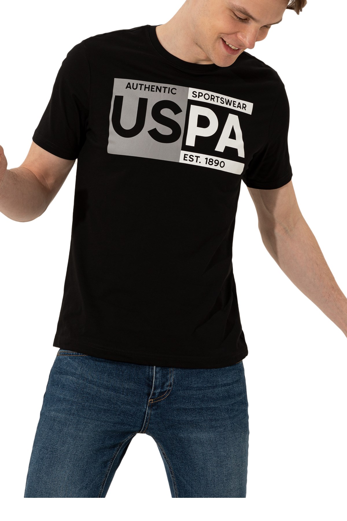 Us. Polo Assn. Erkek Tişört 50246120 Siyah