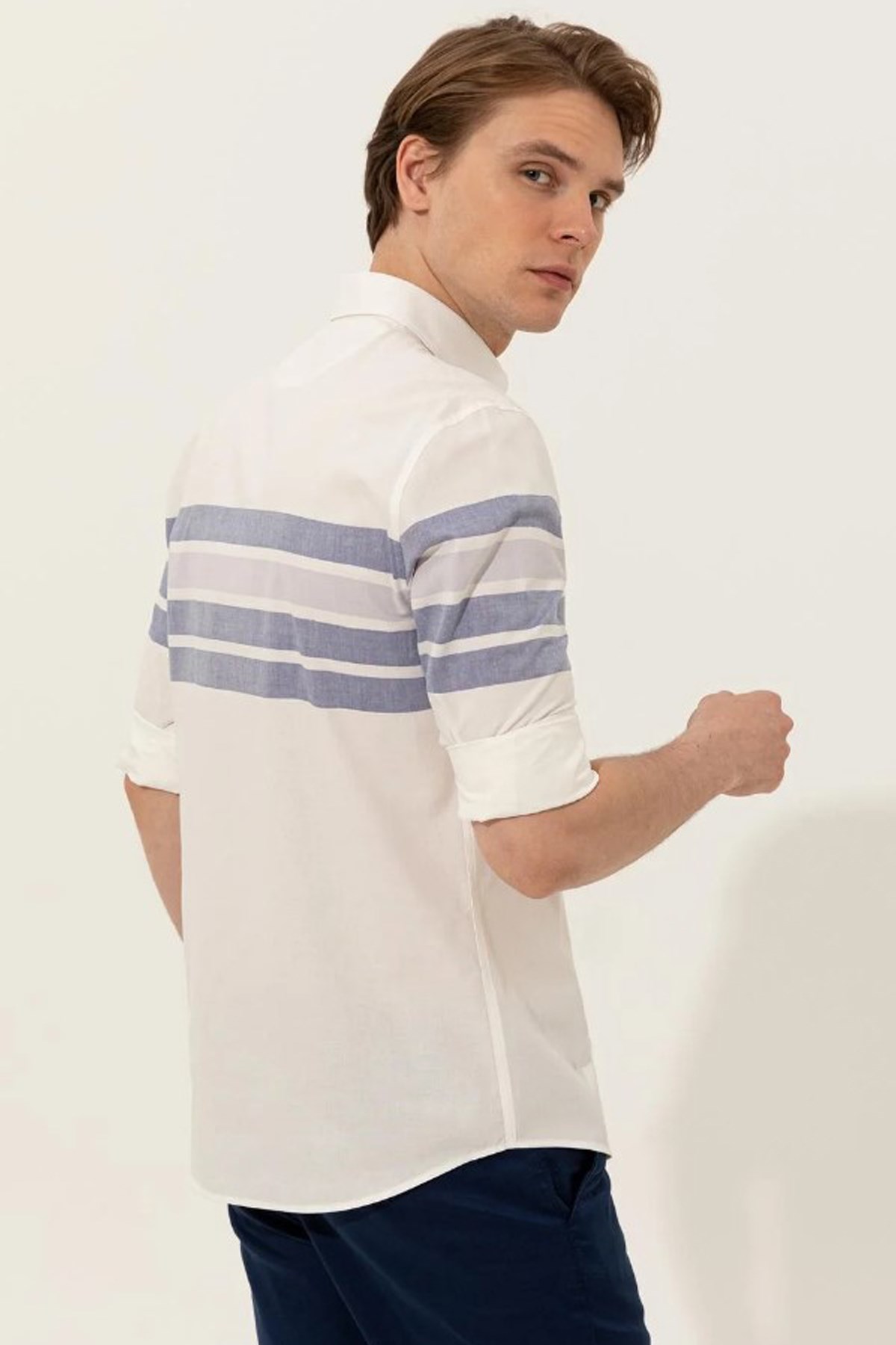 Us. Polo Assn. Erkek Gömlek 50246189 Mavi