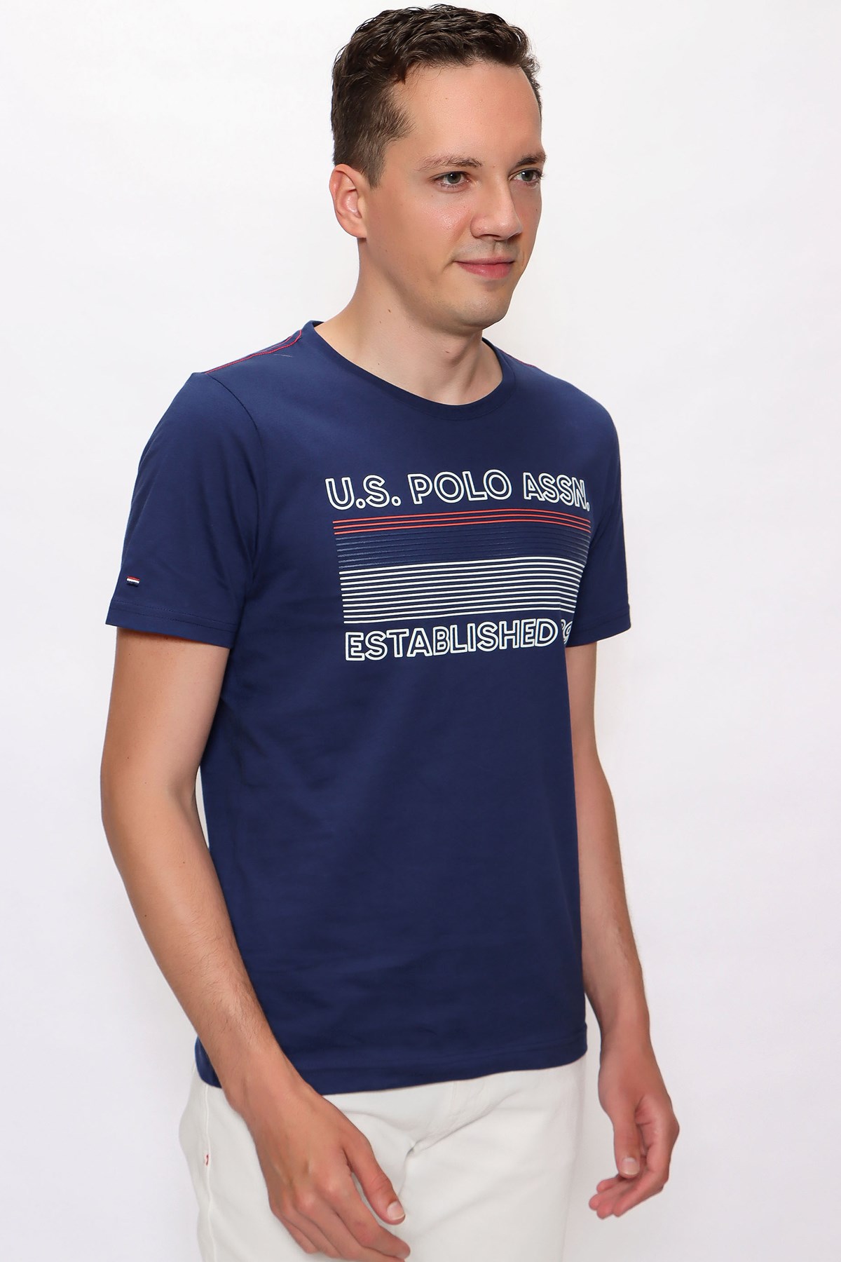 Us. Polo Assn. Erkek Tişört 50246309 Lacivert