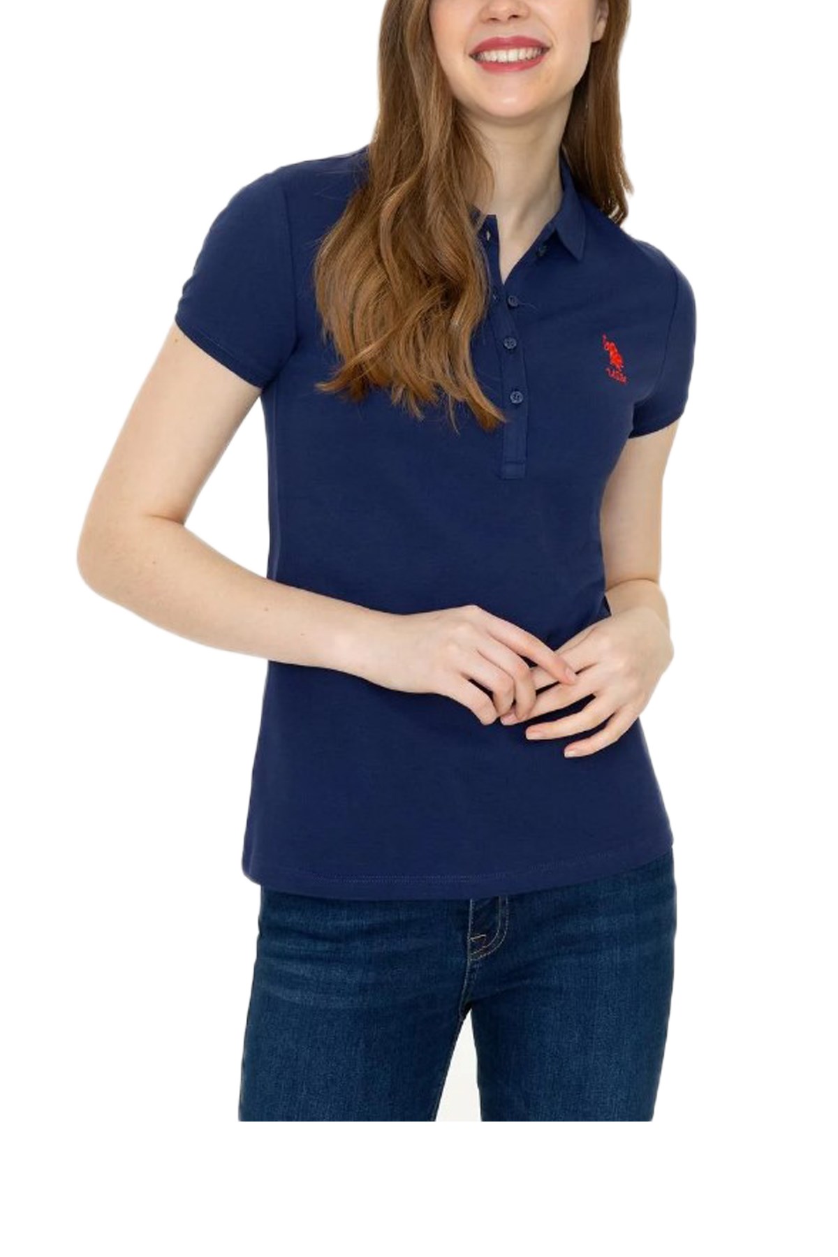 Us. Polo Assn. Kadın Tişört 50246326 Lacivert