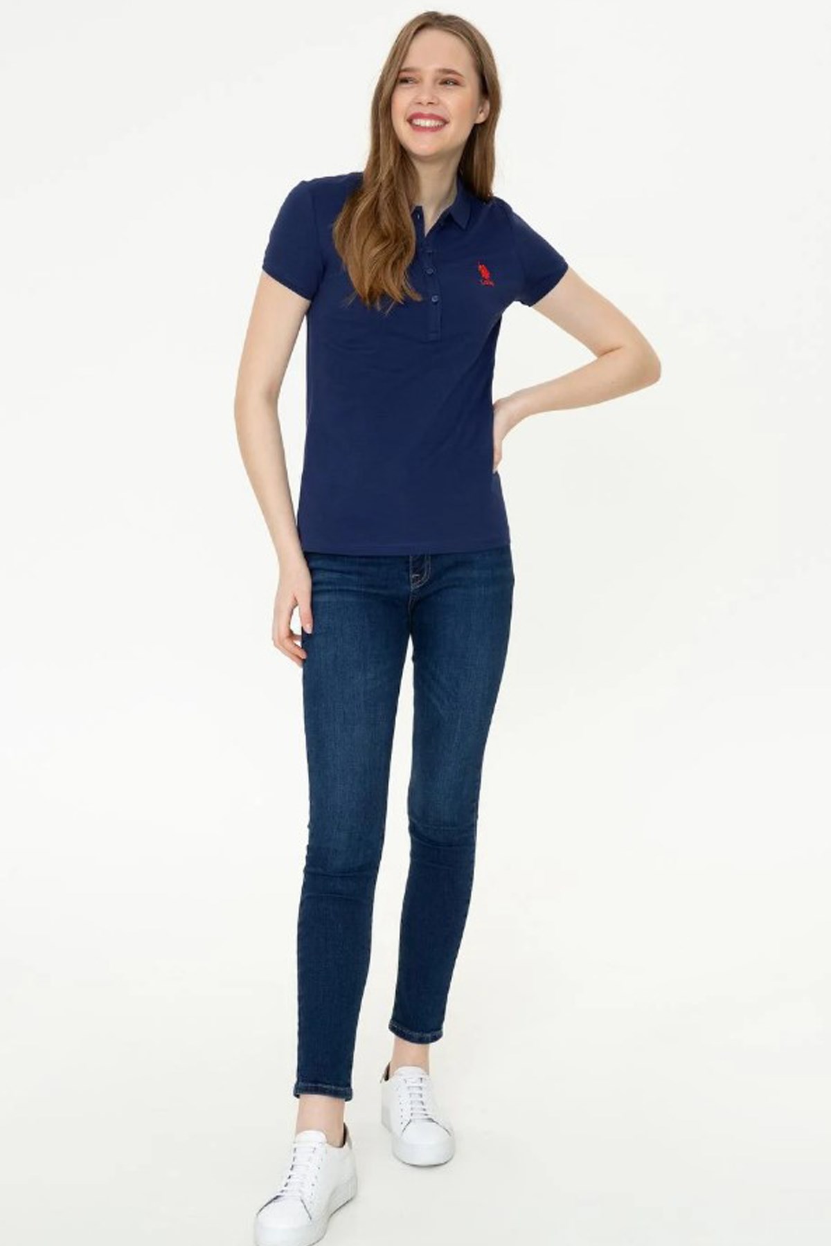 Us. Polo Assn. Kadın Tişört 50246326 Lacivert