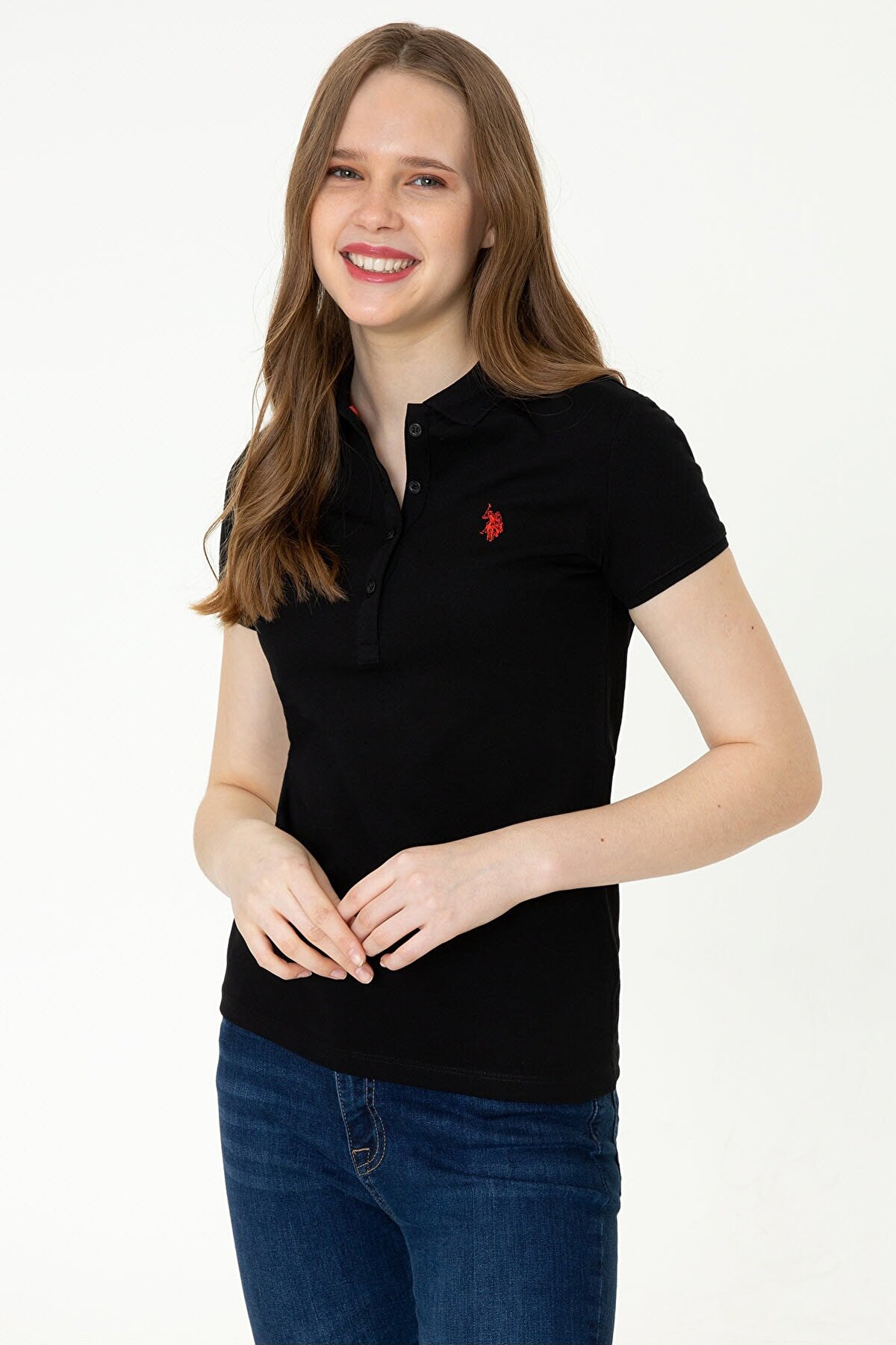 Us. Polo Assn. Kadın Tişört 50246326 Siyah