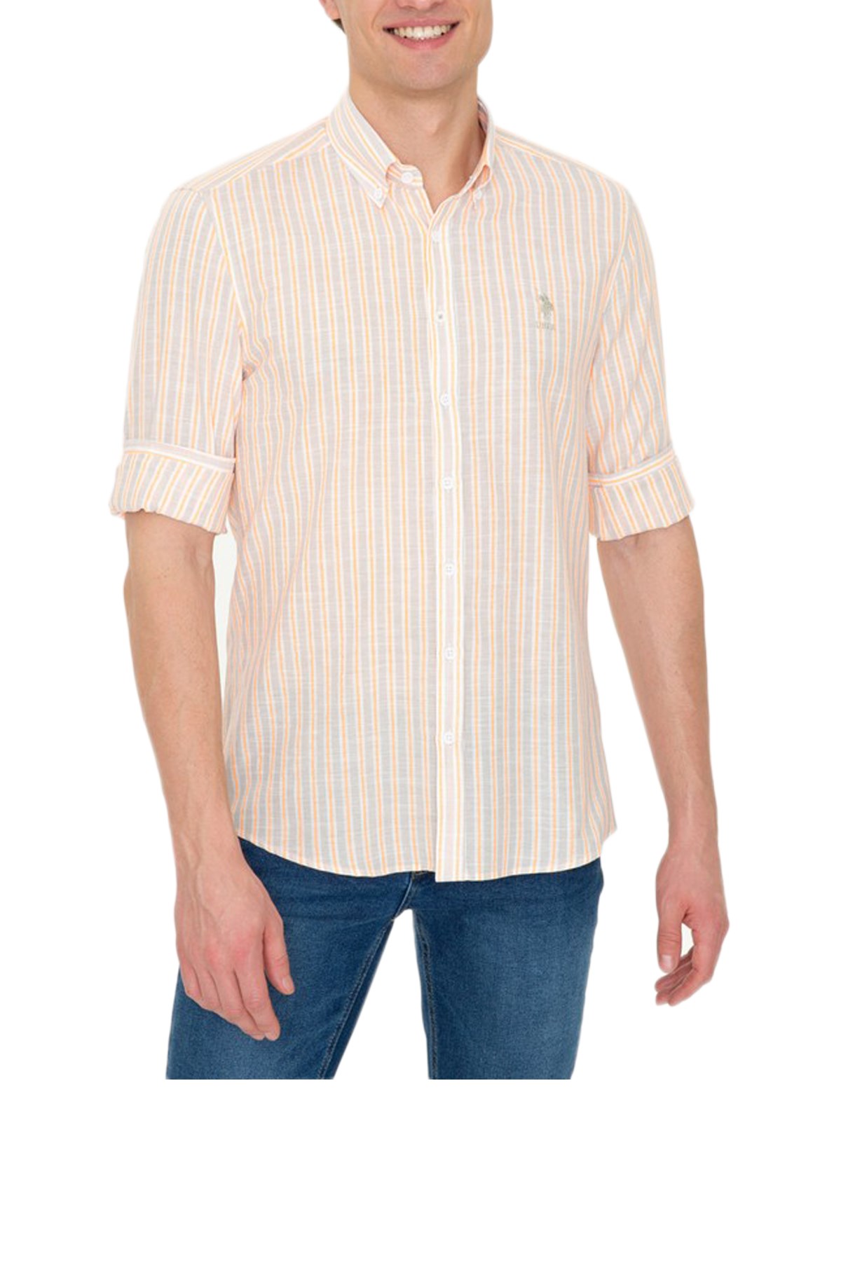 Us. Polo Assn. Erkek Gömlek 50246352 Taş