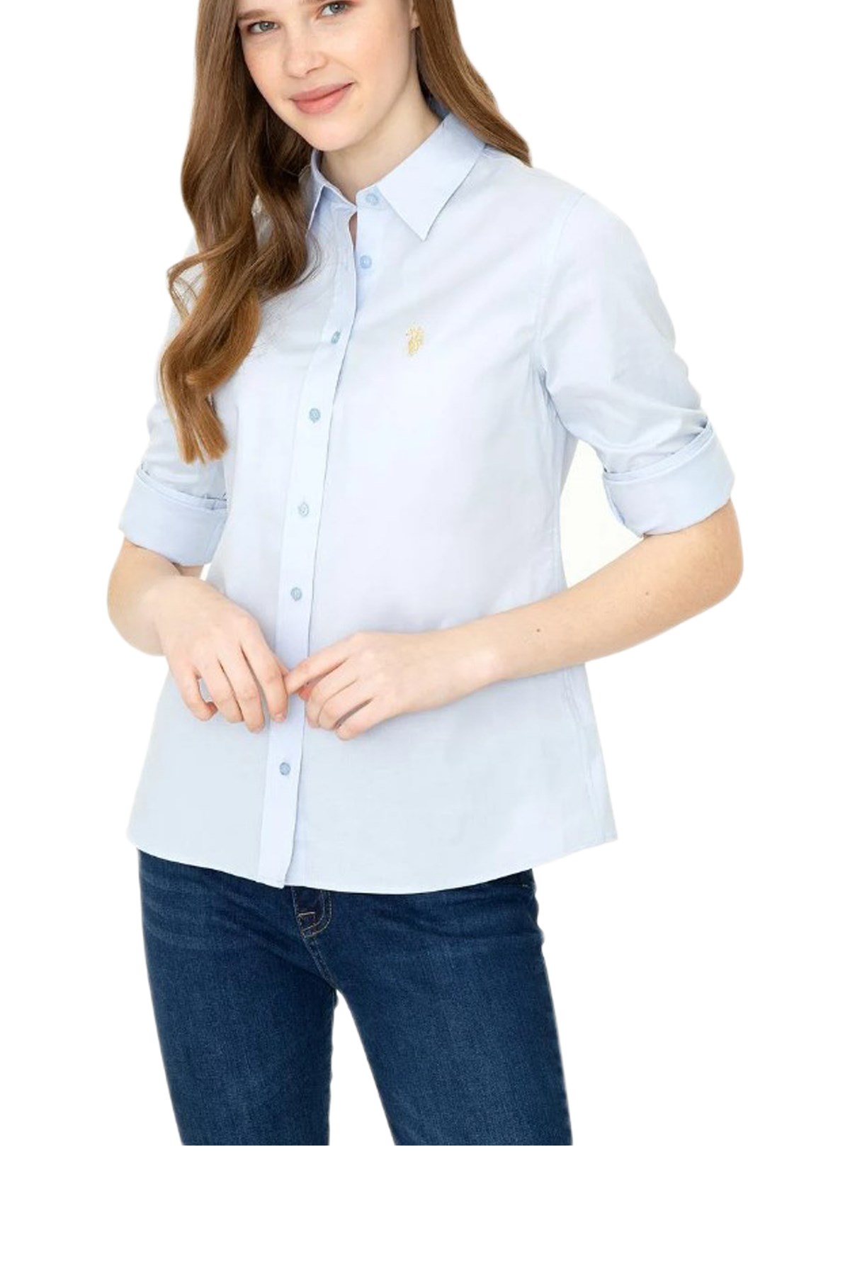 Us. Polo Assn. Kadın Gömlek 50246462 Mavi