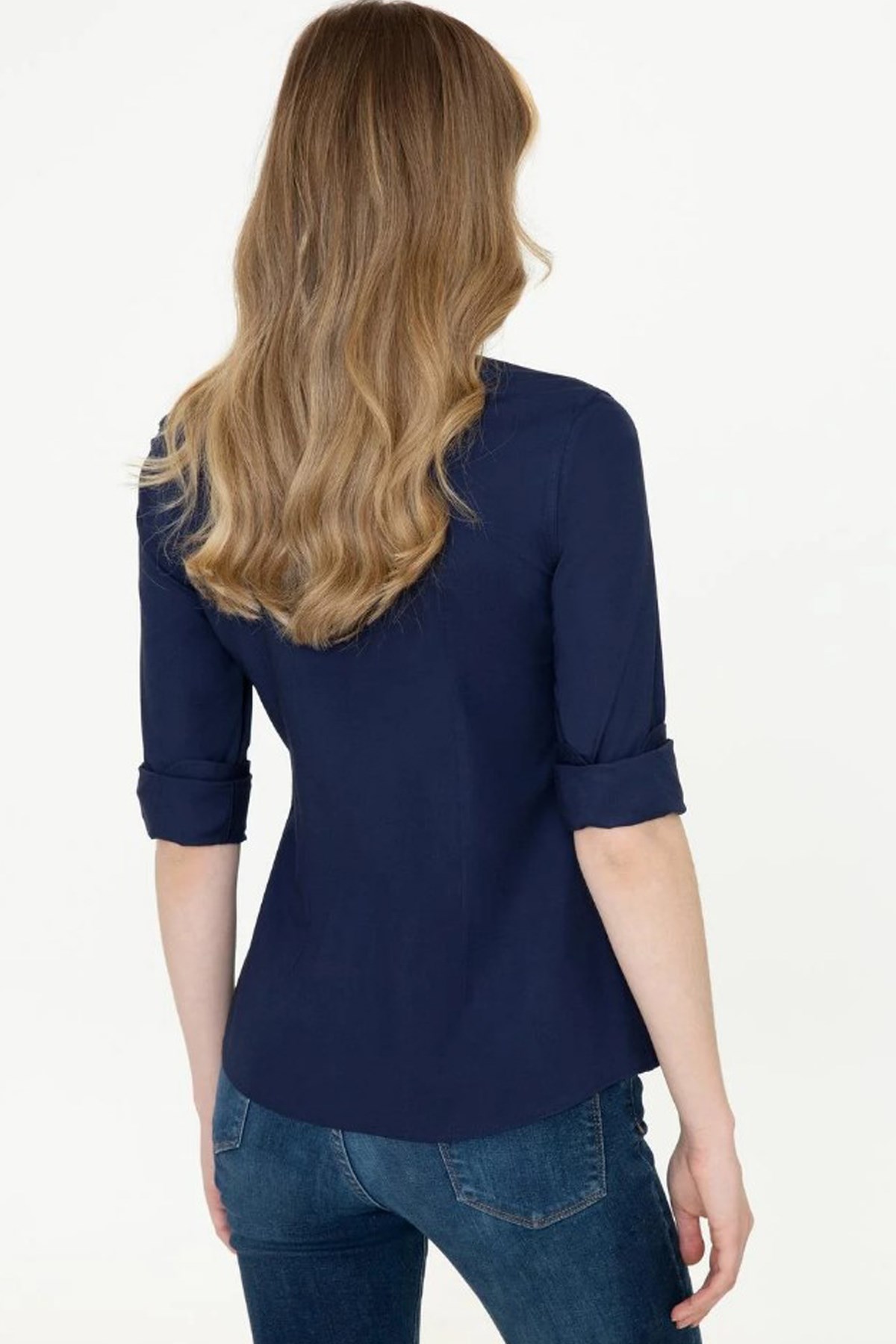 Us. Polo Assn. Kadın Gömlek 50246462 Lacivert